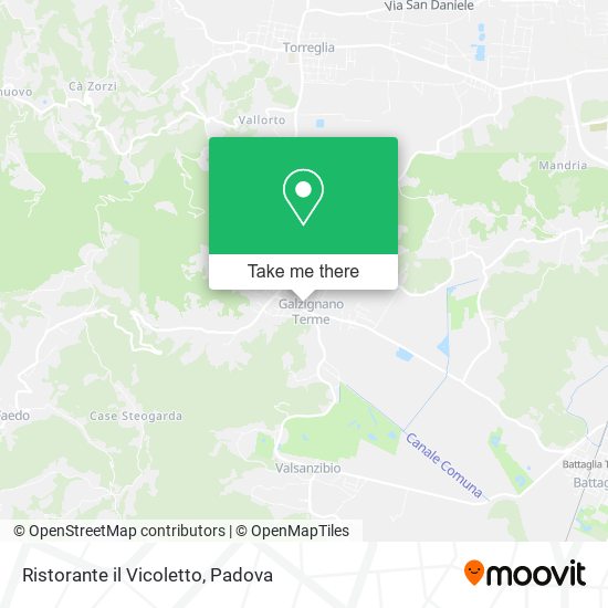 Ristorante il Vicoletto map