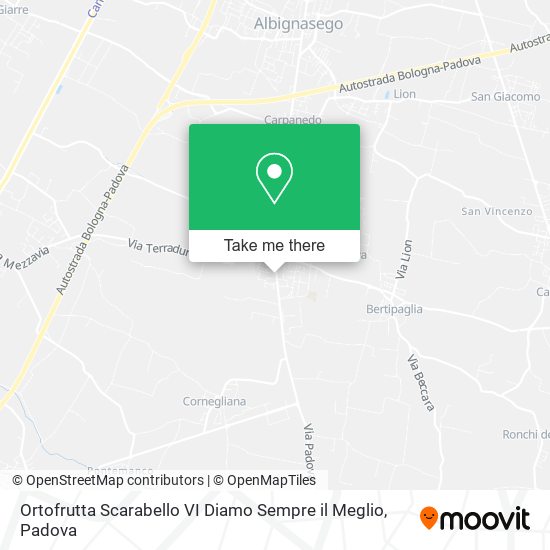 Ortofrutta Scarabello VI Diamo Sempre il Meglio map
