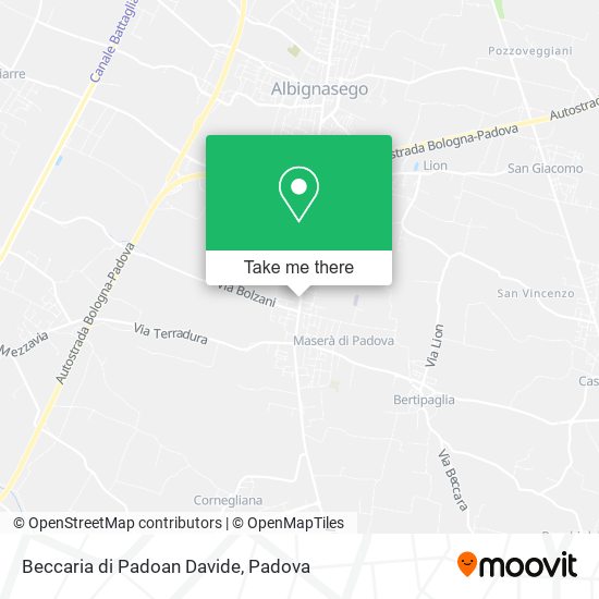 Beccaria di Padoan Davide map