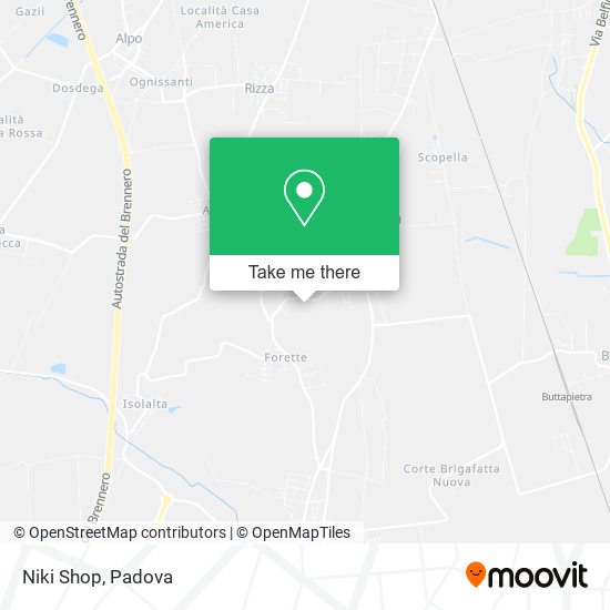 Niki Shop map