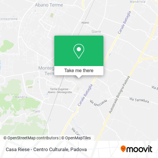 Casa Riese - Centro Culturale map