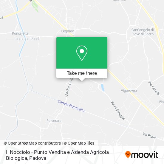 Il Nocciolo - Punto Vendita e Azienda Agricola Biologica map