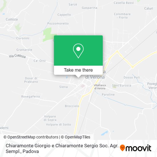 Chiaramonte Giorgio e Chiaramonte Sergio Soc. Agr. Sempl. map