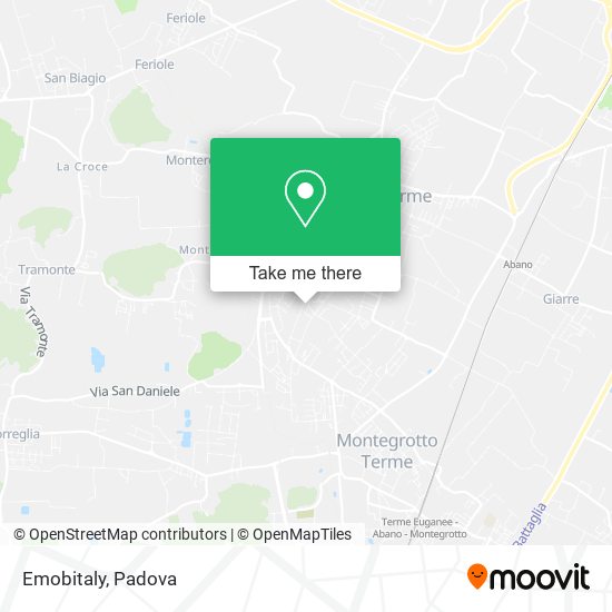 Emobitaly map