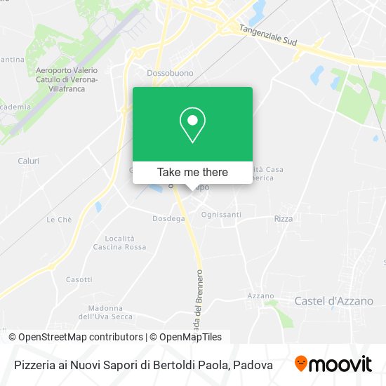 Pizzeria ai Nuovi Sapori di Bertoldi Paola map