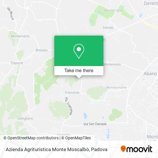 Azienda Agrituristica Monte Moscalbò map