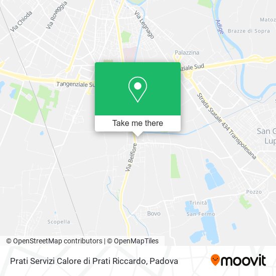 Prati Servizi Calore di Prati Riccardo map