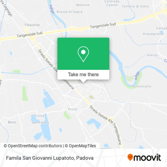 Famila San Giovanni Lupatoto map