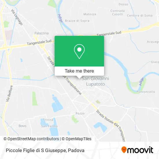 Piccole Figlie di S Giuseppe map