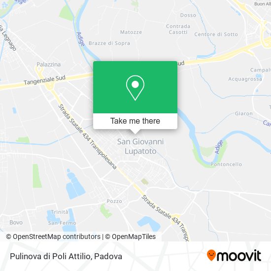 Pulinova di Poli Attilio map