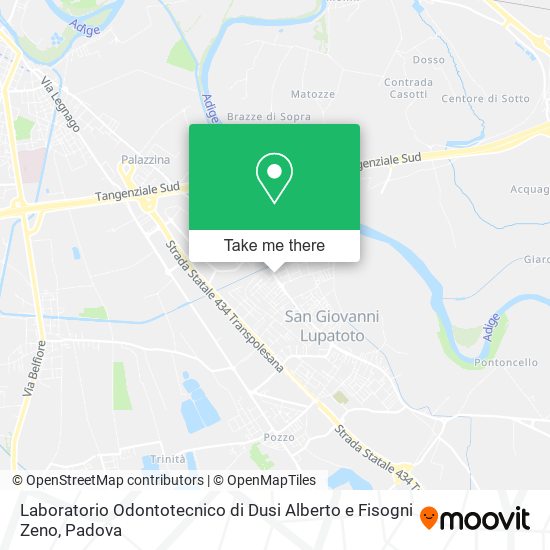 Laboratorio Odontotecnico di Dusi Alberto e Fisogni Zeno map