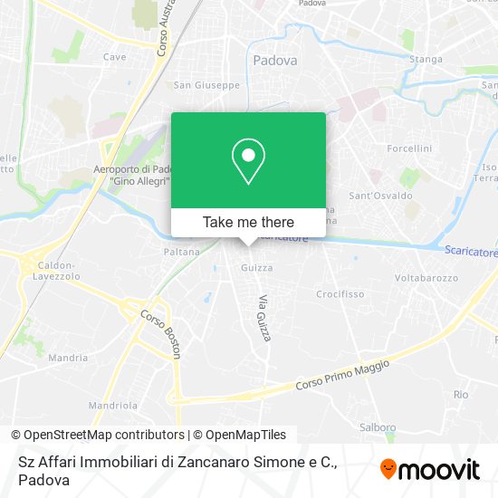 Sz Affari Immobiliari di Zancanaro Simone e C. map