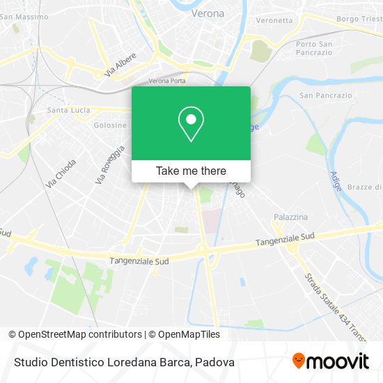 Studio Dentistico Loredana Barca map