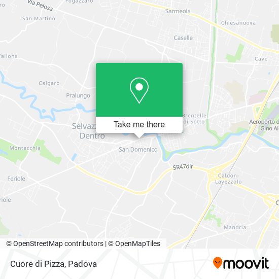 Cuore di Pizza map