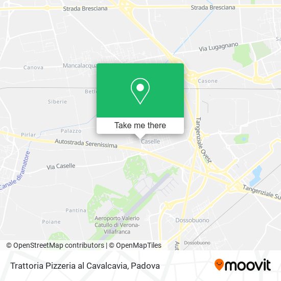 Trattoria Pizzeria al Cavalcavia map