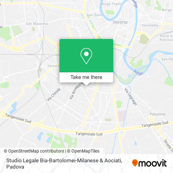 Studio Legale Bia-Bartolomei-Milanese & Aociati map