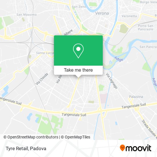 Tyre Retail map
