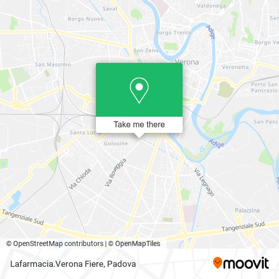 Lafarmacia.Verona Fiere map