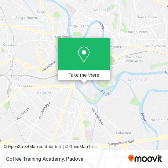 Coffee Training Academy map