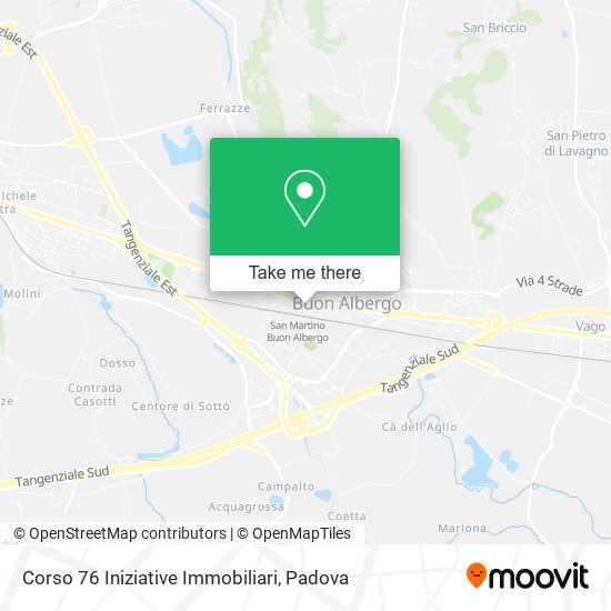 Corso 76 Iniziative Immobiliari map