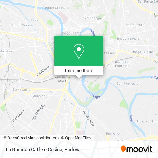 La Baracca Caffè e Cucina map
