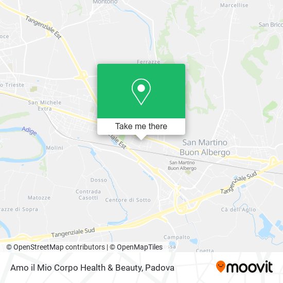 Amo il Mio Corpo Health & Beauty map