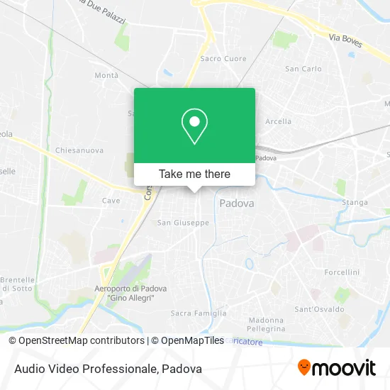 Professional Audio Video map
