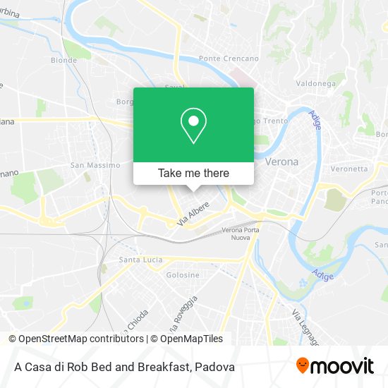 A Casa di Rob Bed and Breakfast map