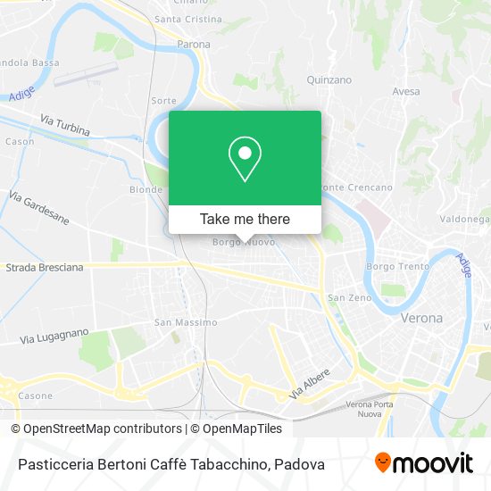 Pasticceria Bertoni Caffè Tabacchino map