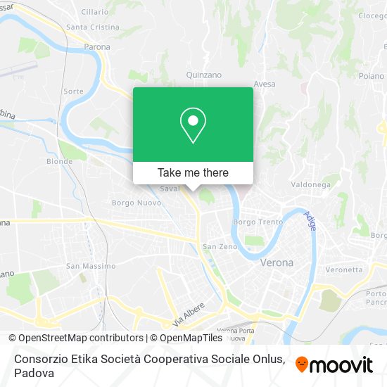 Consorzio Etika Società Cooperativa Sociale Onlus map