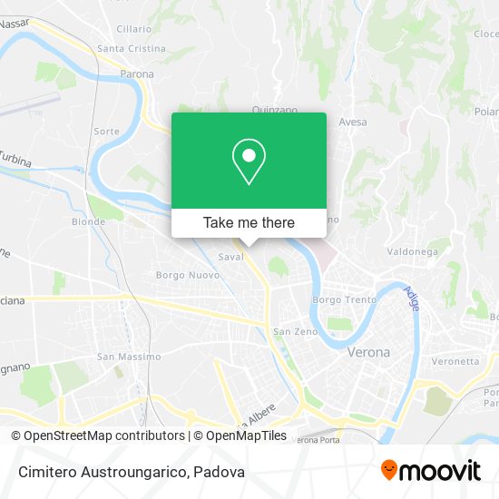 Cimitero Austroungarico map