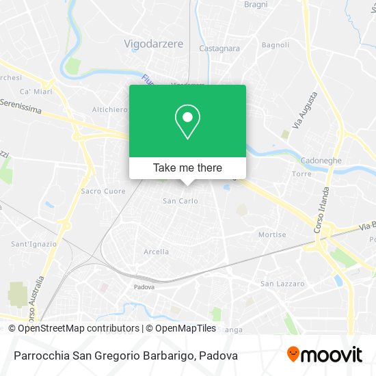 Parrocchia San Gregorio Barbarigo map