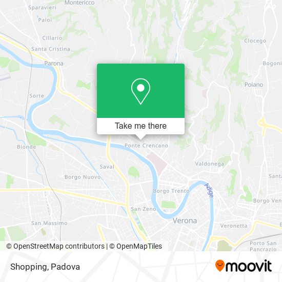 Shopping map