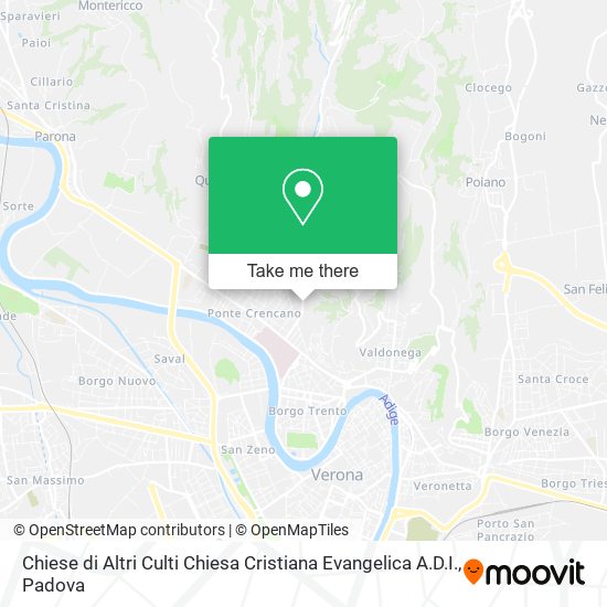 Chiese di Altri Culti Chiesa Cristiana Evangelica A.D.I. map