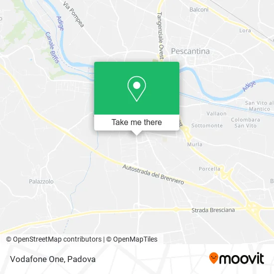 Vodafone One map