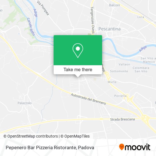 Pepenero Bar Pizzeria Ristorante map