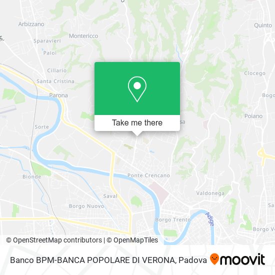 Banco BPM-BANCA POPOLARE DI VERONA map