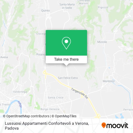Lussuosi Appartamenti Confortevoli a Verona map