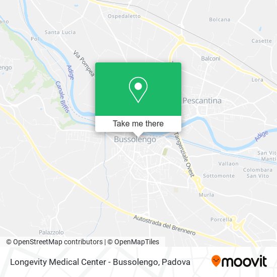 Longevity Medical Center - Bussolengo map