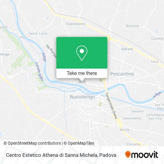 Centro Estetico Athena di Sanna Michela map