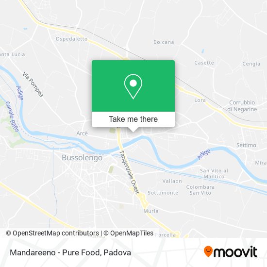 Mandareeno - Pure Food map