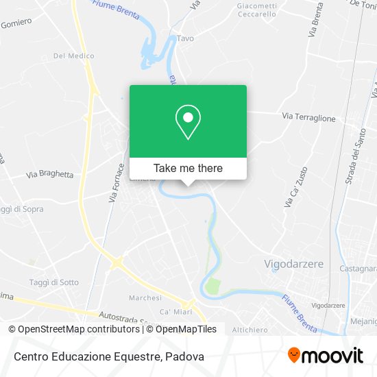 Centro Educazione Equestre map