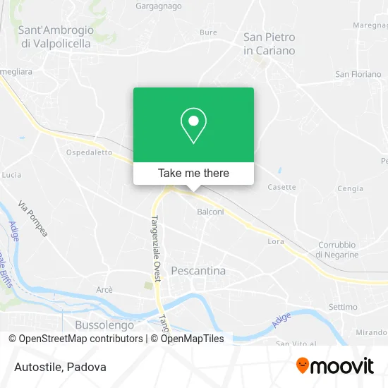 Autostile map