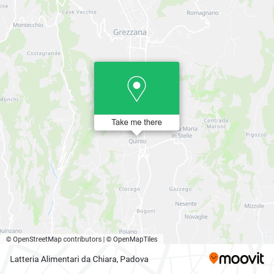 Latteria Alimentari da Chiara map