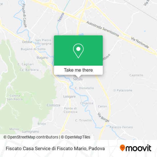 Fiscato Casa Service di Fiscato Mario map