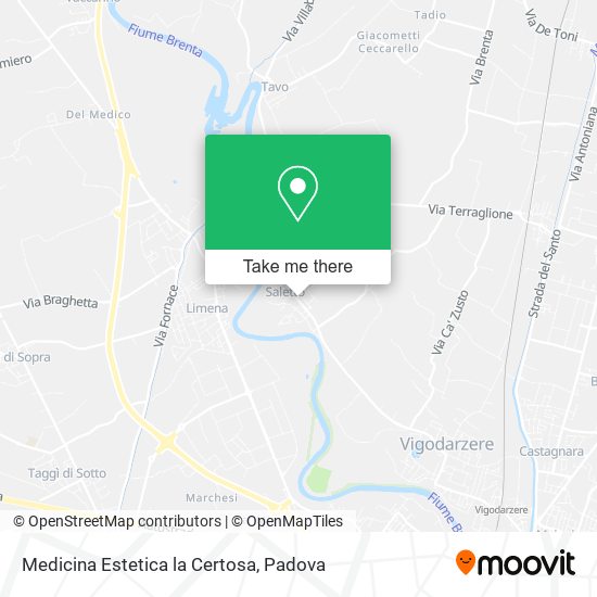 Medicina Estetica la Certosa map