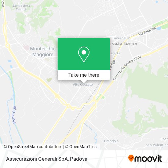 Assicurazioni Generali SpA map