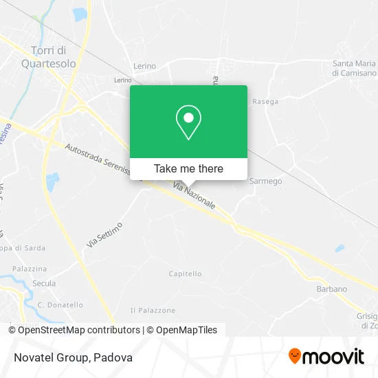 Novatel Group map