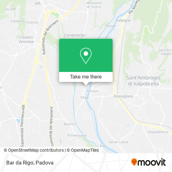 Bar da Rigo map