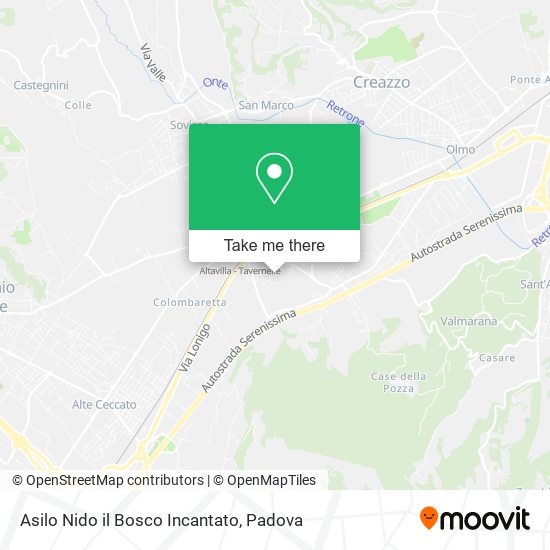 Asilo Nido il Bosco Incantato map